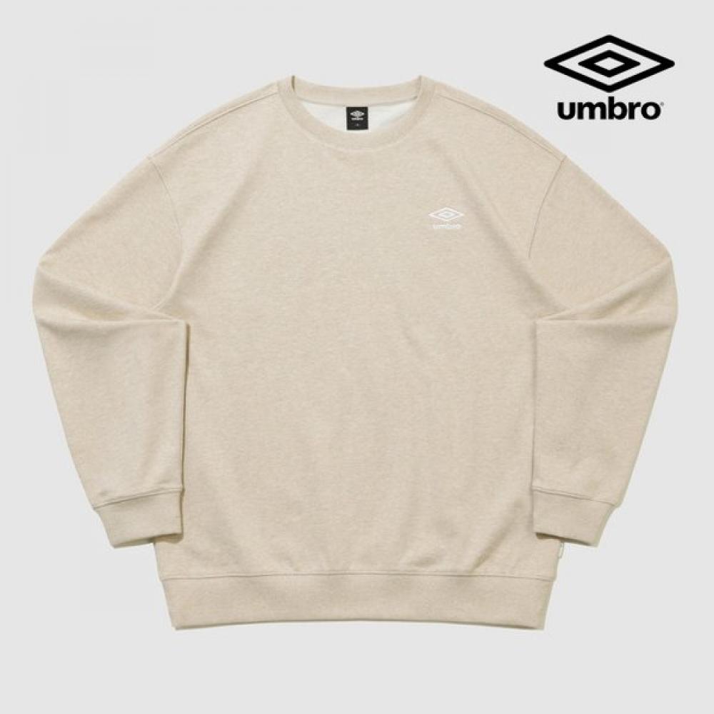 Umbro Unisex Essential Small Logo Sweatshirt Ur123cfs19 Bmg BEIGE MELANGE (BMG)/115