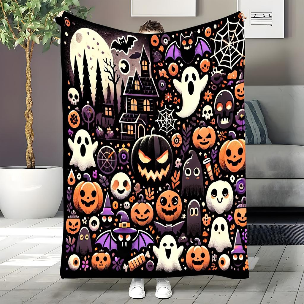 Halloween Print Blanket