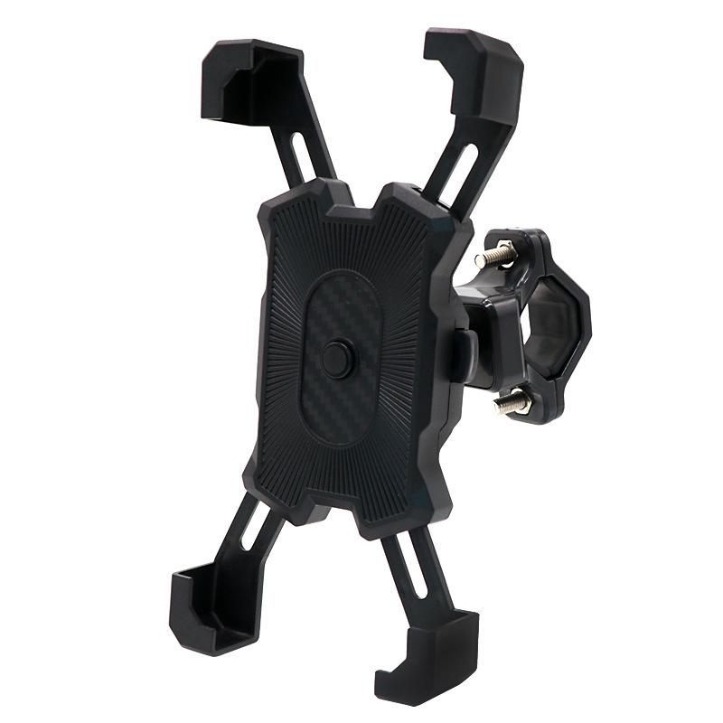Shockproof Automatic Lock Bicycle & Motorcycle Phone Holder for EV & Delivery Riders