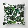 45*45 nordic tropical plam tree green cushion cover decorative pillowcase for sofa car pillow case Home Decoration