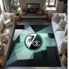 Tappeto Morbido Antiscivolo per Interni con Motivo Calcio SC Freiburg FC Tappeto Decorativo Sportivo per Camera da Letto