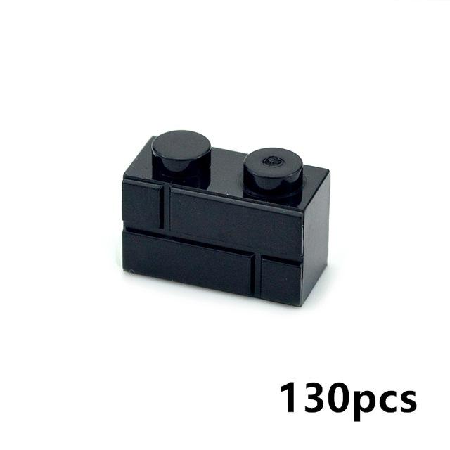 DIY Building Blocks Wall Figures Thicks Bricks 1+2 1x2 1x3 1x4  L Dots Educational Creative Toys 98283 15533 6020 For Children