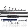 Enhanced Carbon Fiber Sea Fishing Rod Set - Super Hard, Long Casting Rod for Rock Fishing