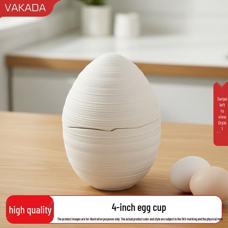VAKADA Ceramic Egg Steamer & Stew Cup
