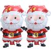 20-1Pcs Christmas Balloon Stick Cake Man Gingerbread Christmas Tree Santa Claus Shape Home Party Decoration Balloon Supplies