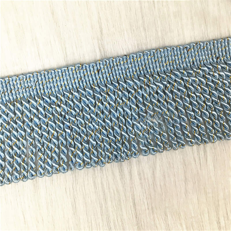 11.5 Meter Big 8cm Fringe Tassel Trim Upholstery Curtain Lamp Trimmings Bag Costum Trims