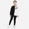 Hoodless Sweatshirt for Girls Nike Sportswear  Black