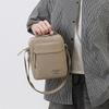Men's Nylon Crossbody Backpack Fashionable Versatile Summer New Style Waterproof Single Shoulder Sling Bag Simple Design