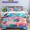 3Pcs Fantasy Bubble Dreams Bedding Set Soft Fabric Duvet Cover Pillowcases Home Xmas Halloween Gift 1 Duvet Cover 2 Pillowcase S171
