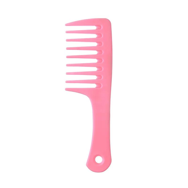 Small Large-tooth Curly Hair Comb Adult Female Smooth Hair Comb Wide-tooth No Knot Thickened Hairdressing Comb Styling Tool