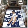Harry Kane Printed Flannel Area Rug Non Slip Soft Polyester Floor Carpet Indoor Decor Mat for Bedroom Living Room Sofa