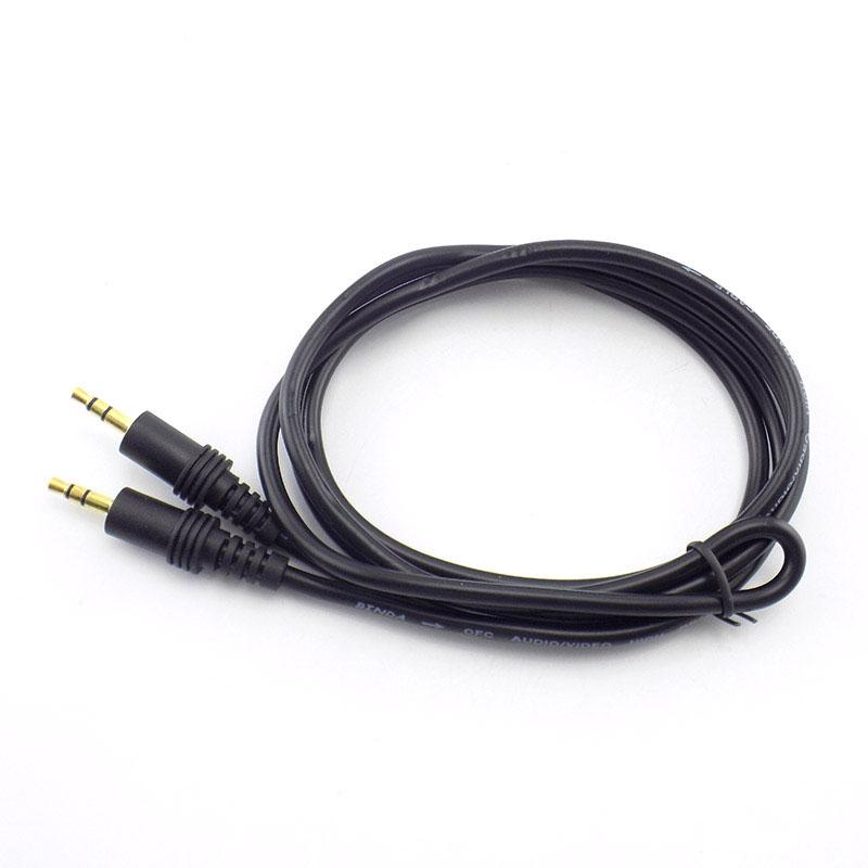 1.5/3/5/10M DC 3.5mm RCA Stereo Audio Jack To Male To Male Extension Cable For Headphone MP3/4 TV Computer Connector