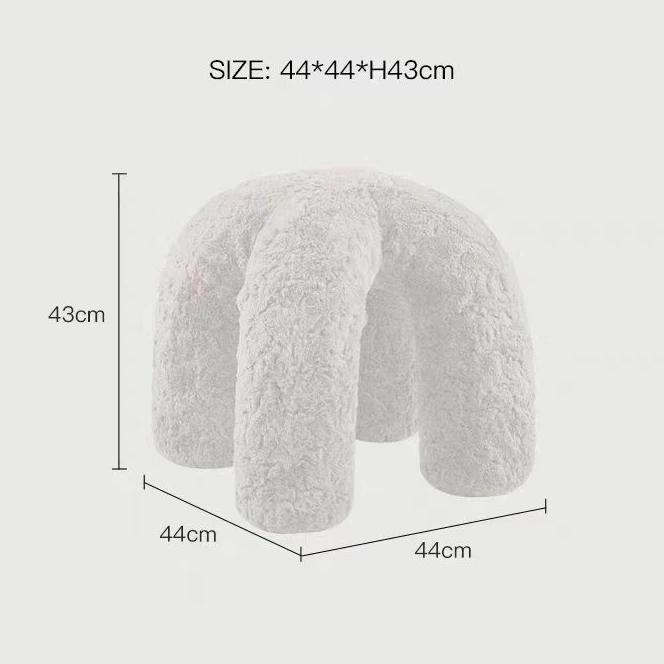 

Популярный диван-табурет для дома, балкона, спальни, низкий табурет для чистки обуви, мягкий, удобный балконный стул, плюшевая ткань, осьминог