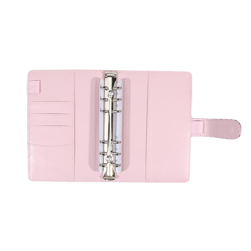 A6 Money Saving Binder Notebook with Cash Envelopes Cow Print Expense Budget Saving Challenge Planner