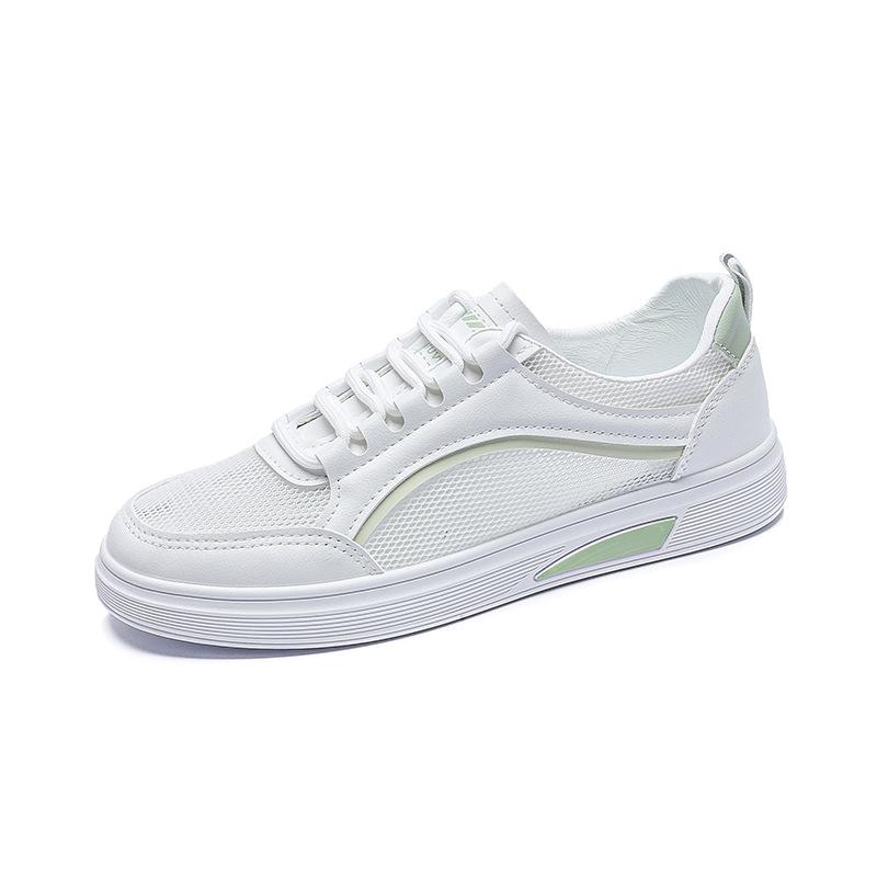[Customization] Summer Mesh Women's Shoes Casual Shoes Non-slip and Wear-resistant Lightweight Single Shoes Soft Sole Versatile Korean White Shoes