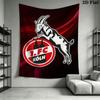 1. FC Köln poster Wall Hanging Printed Fabric Blanket Decorative Tapestries for Bedroom Living Room Home Decor