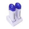 Wax Warmer Hair Removal Machine Double Depilatory Roll On Wax Heater Efficient And Mild Suitable for Arm Legs Face Back Armpit