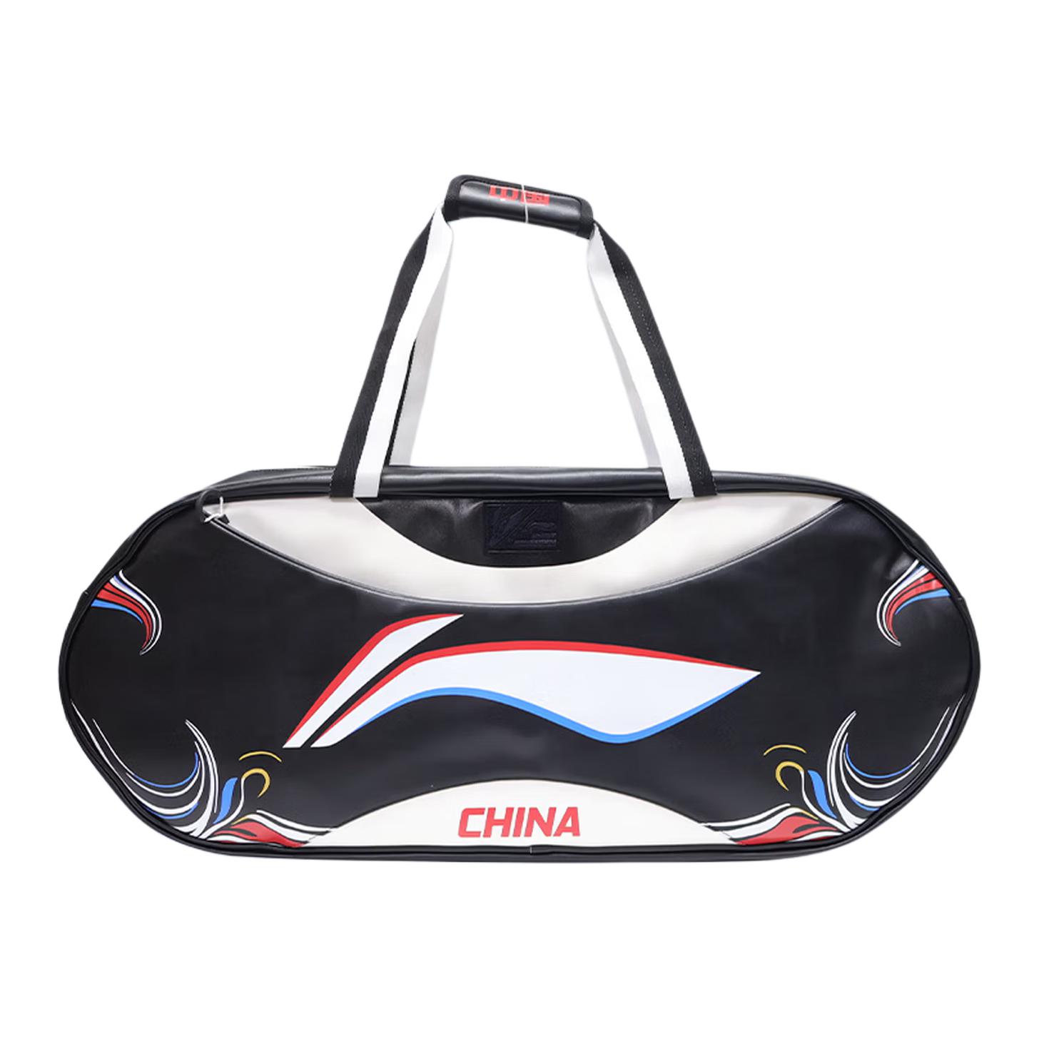 Li Ning Pu Badminton Racket Bag Gym Bag Unisex Black ABLV081-4