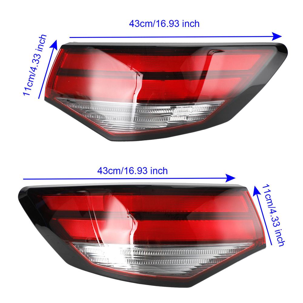 Задній ліхтар 26555-6LB0A 166-11339L 265556LB0A Для 2020-2022 Nissan Sentra Тільки для довідки, будь ласка, підтвердіть...