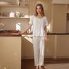 Modal Cotton Pajamas Women's Summer Short-sleeved Trousers Sweet and Advanced Sense Can Be Worn Outside Loungewear