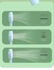 Portable Silent Desktop Fan: Handheld, Rechargeable, 3-Speed, Customizable, Powerful Wind for Dormitories