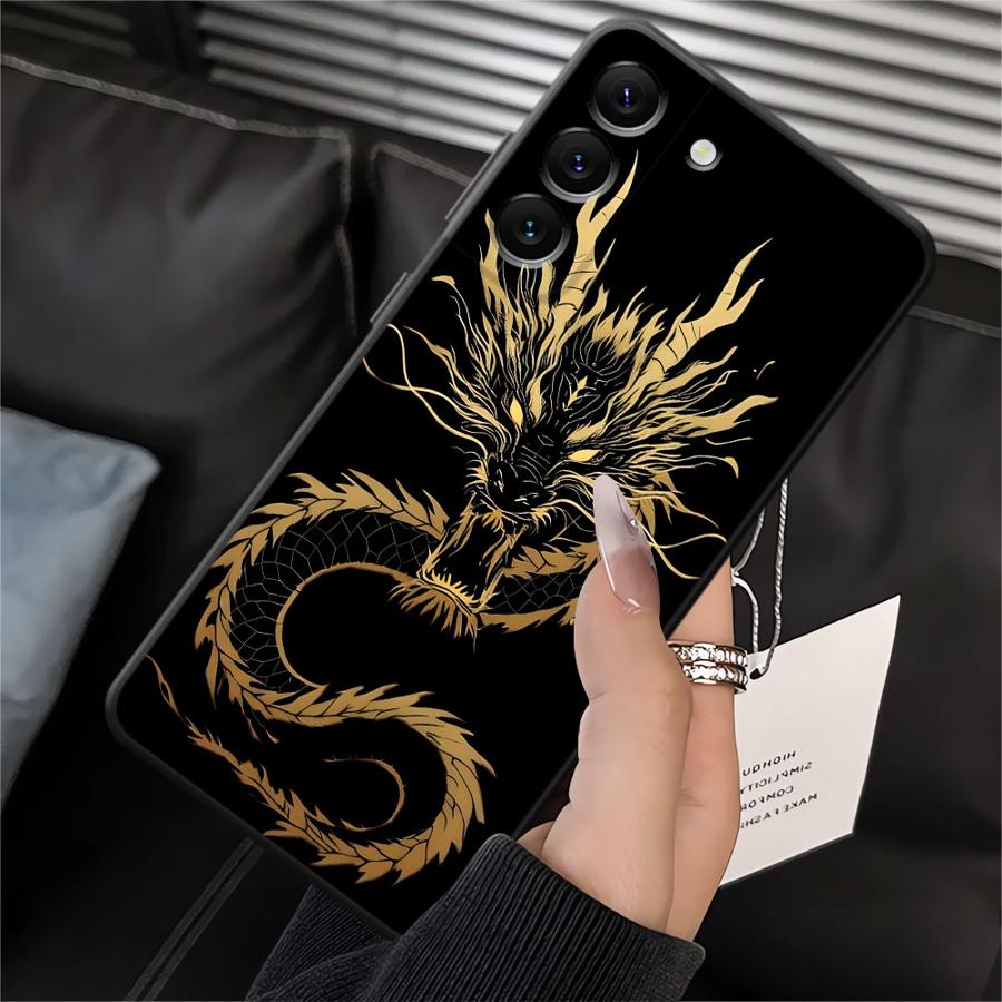 Cool Dragon Case for Samsung Galaxy A15 A12 A06 A17 A50 A16 A40 A70 A05 A04 A13 A20 Funda Phone Cover