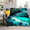 29 Style New Sea Water Beach Reef Nature Scenery 3D Blanket,Soft Throw Blanket for Home Bedroom Bed Sofa Travel Picnic Cover Kid