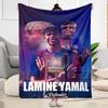 Lamine Yamal's Spain Football Legend Blanket Ultra-Soft Great for Couch Bedding Livingroom for All Occasions Playful Design Unique Gift for Family and