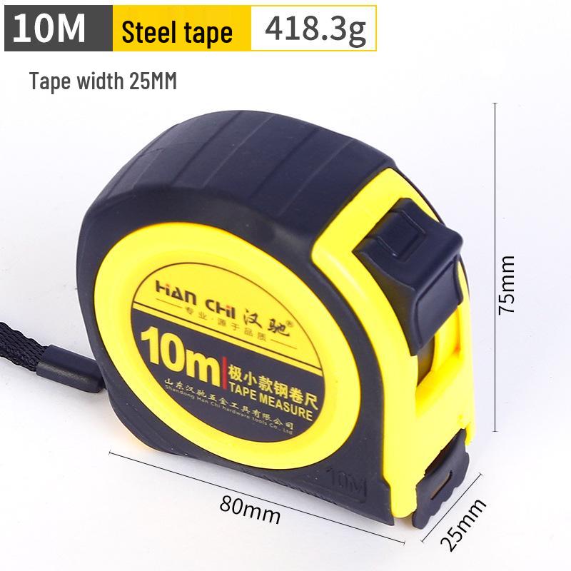 Drop-Resistant Steel Tape Measure - 3m, 5m, 7.5m, 10m for Household Masonry Measurement