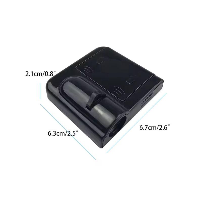 2 Pcs Universal LED Car Door Welcome Lights / Logo Projector Lights for Renault, Magnetic Induction Wireless Door Lights SH4U