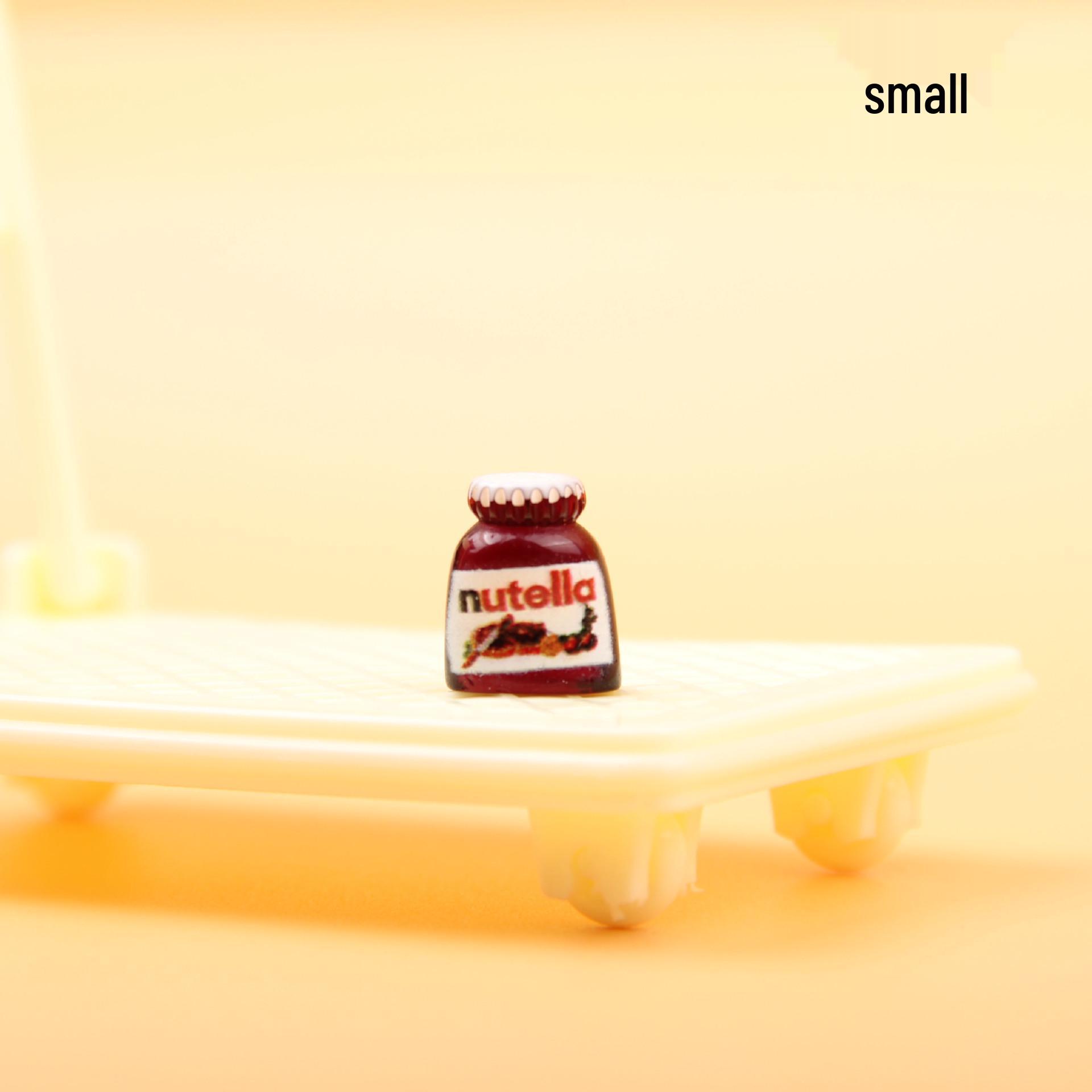 

Mini DIY Dollhouse Kit: Peanut Butter Chocolate Sauce Store Simulation