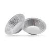 100pcs Disposable Aluminum Foil Egg Tart Pan Mini Pot Bake Plate Tart Pie Tin Pan Q5V8