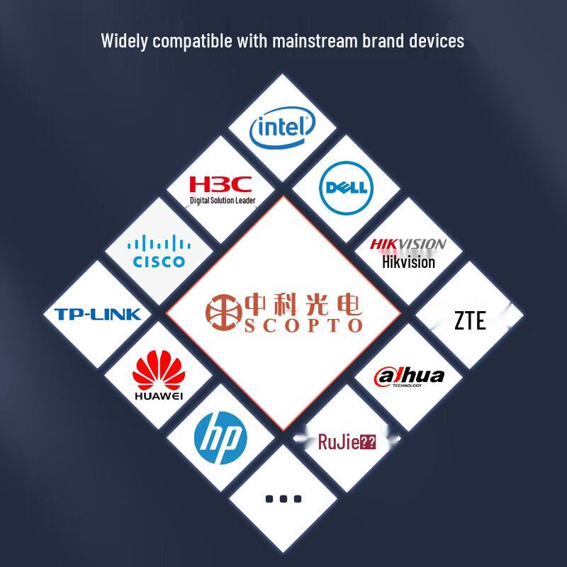 Zhongke Optoelectronics 100Mbps Single-Mode Dual-Fiber Optic Media Converter