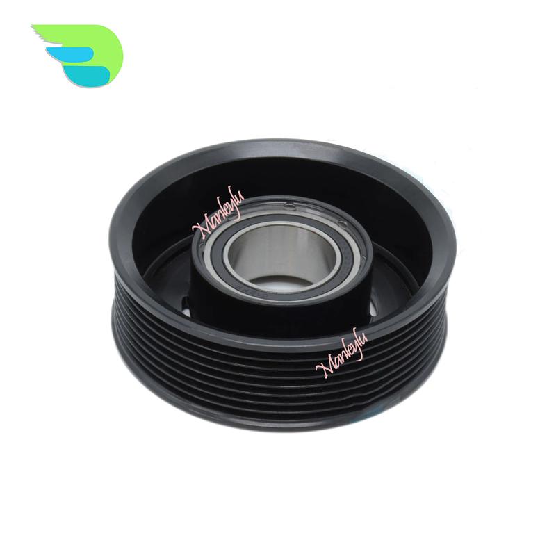 64509196891 64506805072 AC A/C Air Compressor Clutch Pulley For BMW X5 X6 F22 F87 M2 N55 235 335I F30 535I F10 740I F01 35I F15