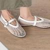 Fashion Summer Women Shoes Round Toe Flat Heel Mesh Sandals for Women Breathable Mary Janes Shoes zapatos de mujer WSH5326