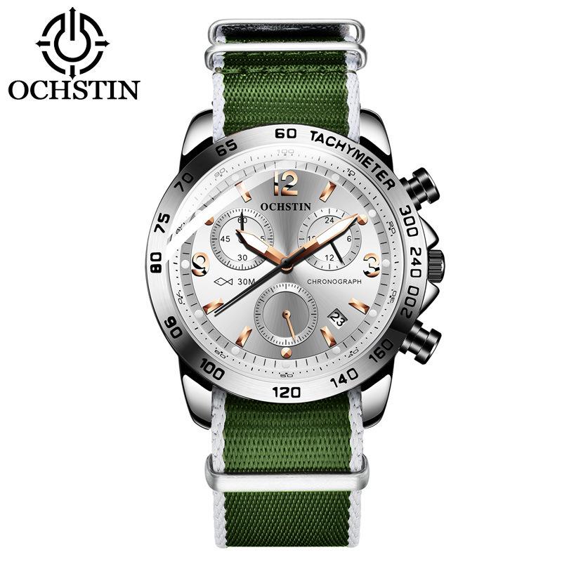Fashion Men S Fine Steel Belt Watch Six-Pin Multi-Function Large Dial Watch Luminous Business Men S Watch