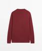 Masimodutti Cotton Round Neck Knit Sweater