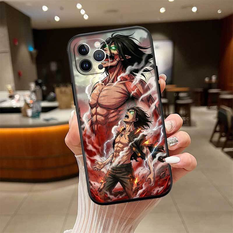 Eren Titan Attacks Case for Samsung Note 20 10 S25 Plus Ultra Lite FE M20 M21 M30 M31 M51 A11 A26 A51 A52 A53 A56 A70 A71 A72 A73