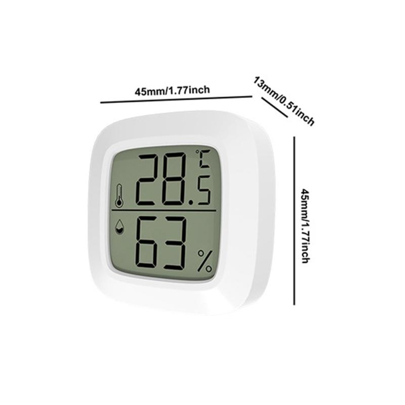 Electronic Thermometer Hygrometer Wireless Magnetic Adsorption Temperature Humidity Detector Sensor for Car Indoor Home