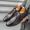 Men's Shoes Large Size Leather Shoes Loafers Spring and Autumn Casual Shoes Breathable British Trend Dress Business Pointed