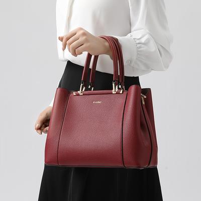 2024 Women's Bag High-End Elegant Handbag Red Bridal Bag for Middle-Aged Mothers and Mothers-in-Law Wedding Bag