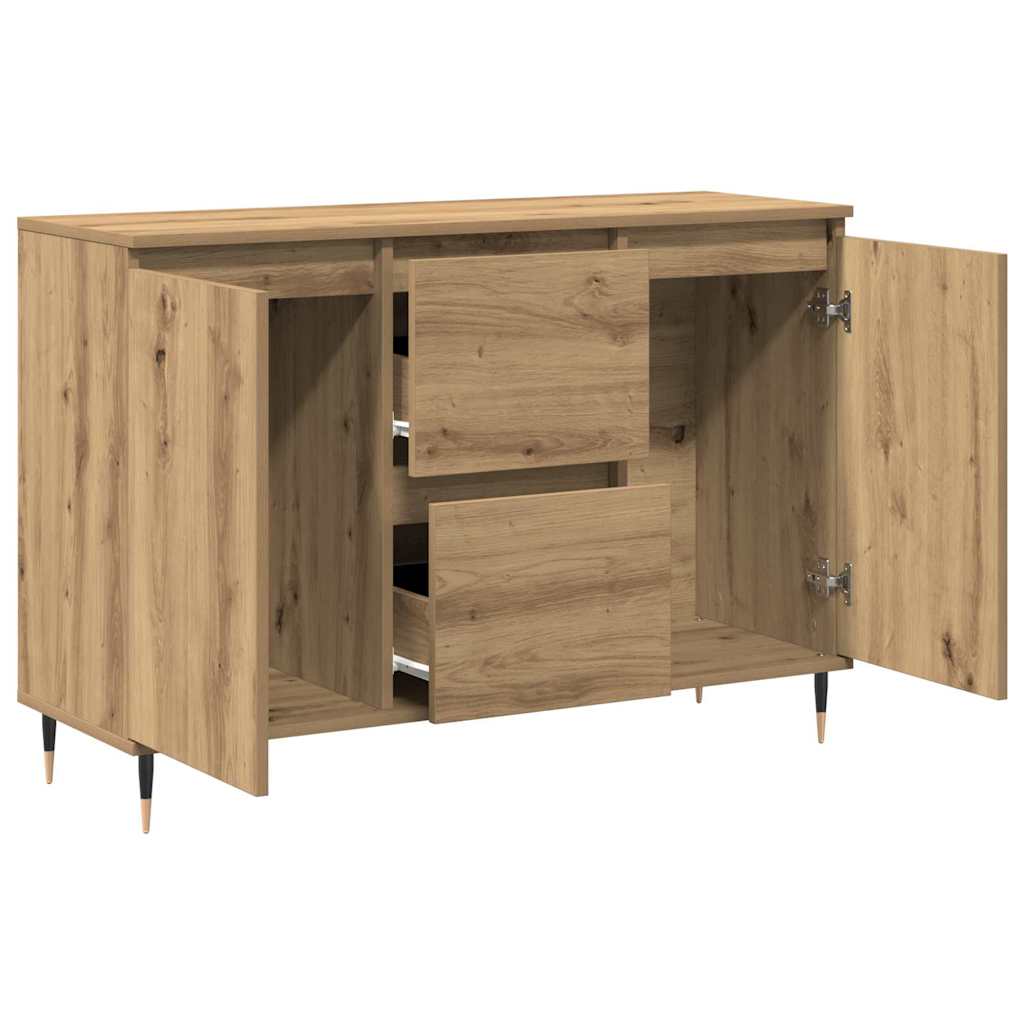 Artisan Oak Sideboard 101.5 x 35 x 70 cm Particleboard