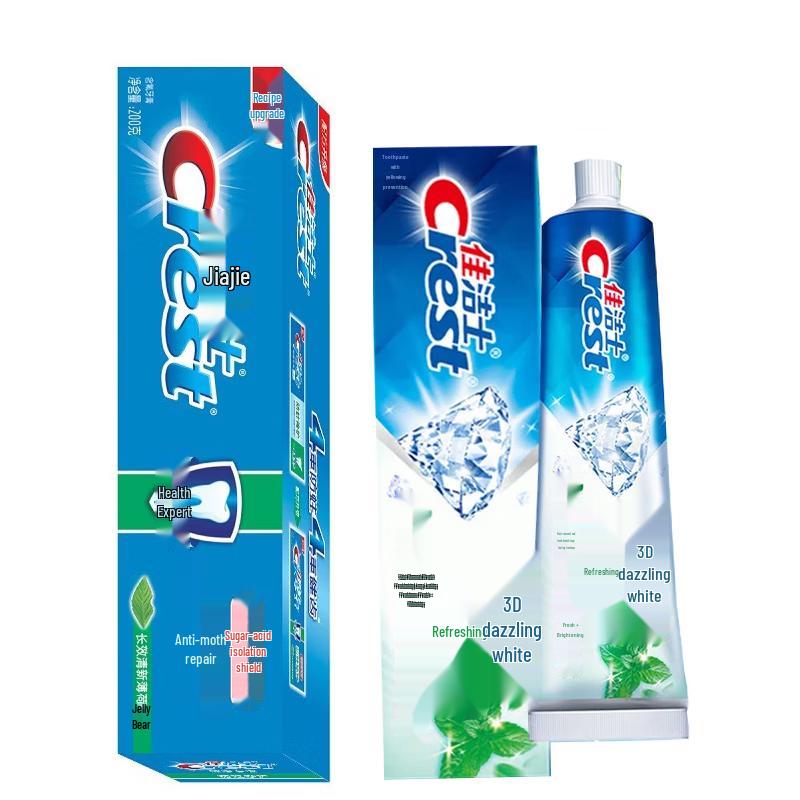 Crest Anti-Cavity & 3D White Toothpaste Bundle