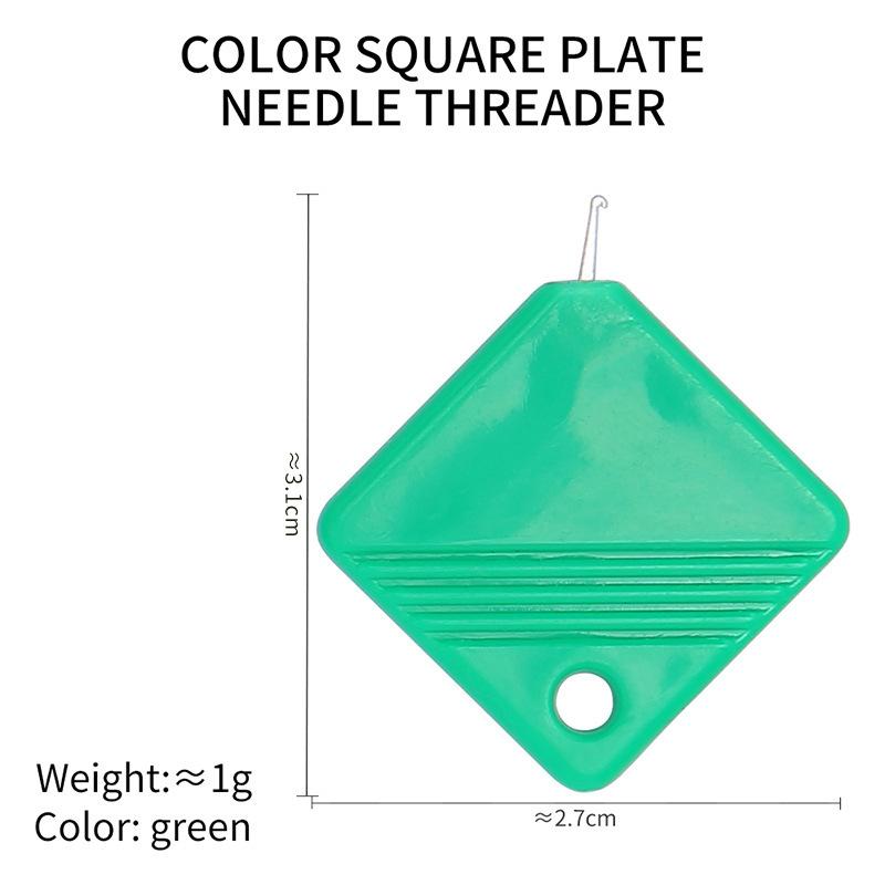 

New Simple Square Needle Threader DIY Sewing Tool Quick Needle Inserter for Elderly