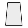 60-120-calowy przenośny, składany, biały ekran projekcyjny bez zagnieceń 16:9
