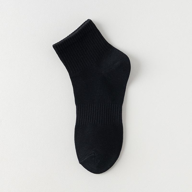 Female Spring and Autumn Essential Oil Deodorizing Antibacterial Sweat Sports Cotton Socks