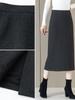 Women's High Waist Loose Midi A-line Skirt - Fashionable & Slimming, 2025 Autumn/Winter Collection