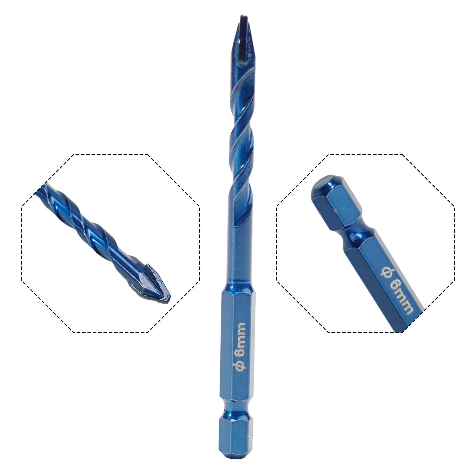 

1 шт. 6-12 мм свердла для твердосплавного свердління для стін, скла, дерева, металевої плитки