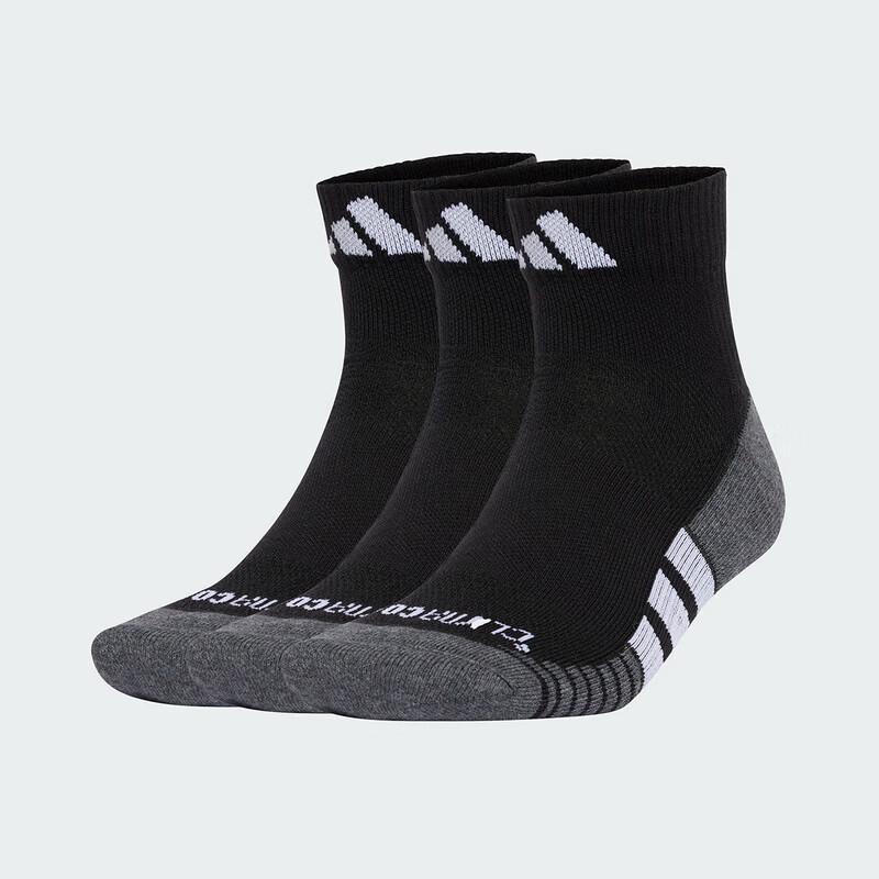 Adidas Unisex 3-Pair Pack Sport Training Socks JC6446 M