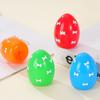 TPR Egg Dog Chew Toy with Squeaker Small Medium Breed Dogs Teething Cleaning Toy Pet Interactive Boredom Relief Toy